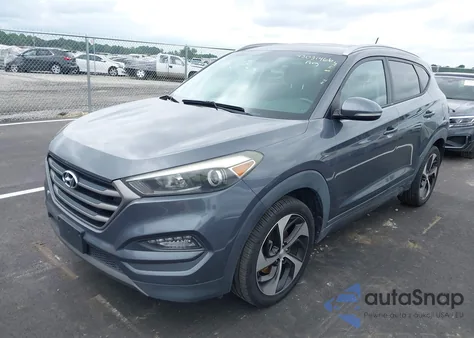 2016 Hyundai Tucson Sport from USA, damaged, VIN KM8J33A23GU089722